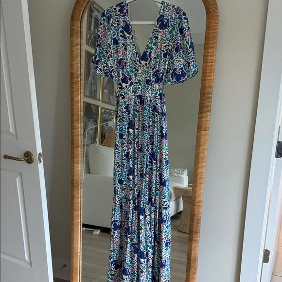 ba&sh Multicolor Floral Maxi Dress - Picture 1 of 5